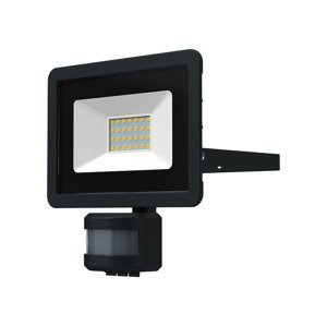 LIVARNO home Vonkajší LED reflektor so senzorom pohybu (čierna)