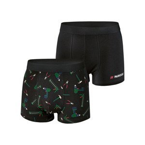 PARKSIDE® Pánske boxerky, 2 kusy (XL, čierna)