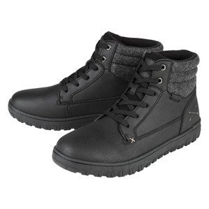 LIVERGY® Pánska obuv s podšívkou (41, čierna)