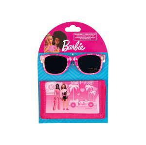 Súprava detských slnečných okuliarov a peňaženky (Barbie)