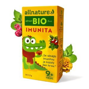 Allnature BIO Detský čaj Imunita 20x1,5 g