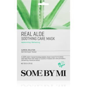 Some By Mi Clinical Solution Aloe Soothing Care Mask upokojujúca plátienková maska 20 g
