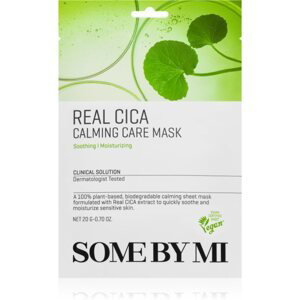 Some By Mi Clinical Solution Cica Calming Care Mask upokojujúca plátienková maska pre citlivú pleť 20 g