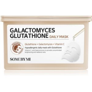 Some By Mi Galactomyces Glutathione Daily Mask Pack rozjasňujúca plátienková maska veľké balenie 24 ks