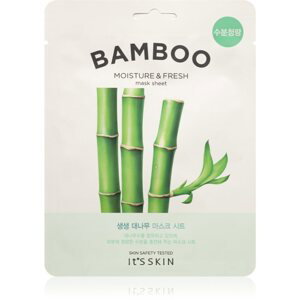 It´s Skin The Fresh Mask Bamboo plátenná maska so zjemňujúcim a osviežujúcim účinkom 19 g