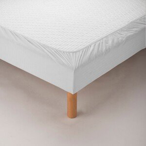 Blancheporte Ochranný pás na matrac, mikrovlákno perlovosivá 140x190cm