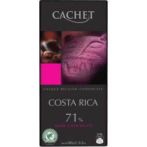 CACHET ES CACHET čokoláda horká COSTA RICA 71% 100g                            100 g