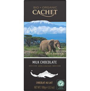 CACHET ES CACHET čokoláda Tanzania Organic mliečna 40% 100g 100 g