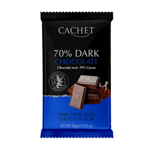 CACHET ES CACHET čokoláda horká 70% 300g 300 g
