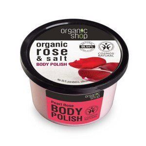Organic Shop Organic Shop - Ružové perly - Telový peeling 250 ml 250 ml