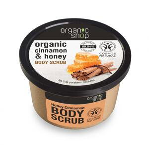 Organic Shop Organic Shop - Med & Škorica - Telový peeling 250 ml 250 ml