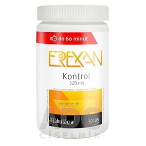 Augeri s.r.o. EREXAN Kontrol 320 mg cps pre mužov 1x30 ks 1 x 8 ks