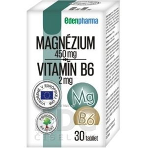 MedinTerra EDENPharma MAGNÉZIUM + Vitamín B6 tbl 1x30 ks 30 ks