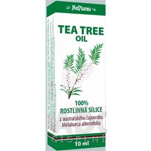 MedPharma, spol. s r.o. MedPharma TEA TREE OIL 100% rastlinná silica z austrálskeho čajovníka 1x10 ml 10 ml