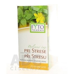 FYTOPHARMA, a.s. FYTO Bylinný čaj PRI STRESE 20x1 g (20 g) 20 x 1 g