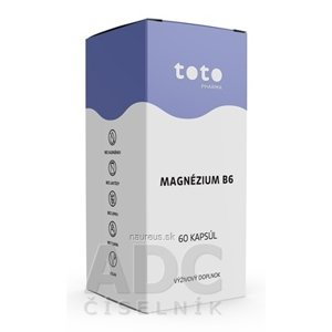 TOTO Pharma s.r.o. TOTO MAGNÉZIUM B6 cps 1x60 ks