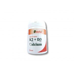 PharmTurica s.r.o. Naturica K2 + D3 Calcium cps 1x30 ks