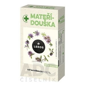 LEROS, s r.o. LEROS MATERINA DÚŠKA - Vňať bylinný čaj, nálevové vrecúška (inov.2021) 20x1,5 g (30 g)