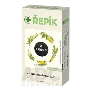 LEROS, s r.o. LEROS REPÍK - Vňať bylinný čaj, nálevové vrecúška (inov.2021) 20x1,5 g (30 g)