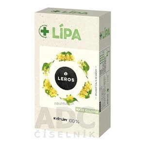 LEROS, s r.o. LEROS LIPA bylinný čaj, nálevové vrecúška (inov.2021) 20x1,5 g (30 g)