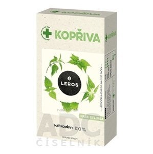 LEROS, s r.o. LEROS ŽIHĽAVA bylinný čaj, nálevové vrecúška (inov.2021) 20x1 g (20 g)