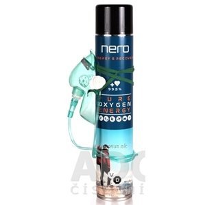 Venerdi-Design Nero PURE OXYGEN ENERGY inhalačný kyslík (objem kyslíka 14 l) 1x750 ml