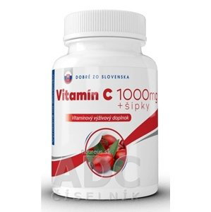BENEVIT, s.r.o. Dobré z SK Vitamín C 1000 mg + šípky tbl 1x100 ks