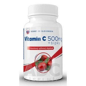BENEVIT, s.r.o. Dobré z SK Vitamín C 500 mg + šípky tbl 1x30 ks
