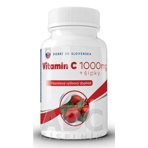 BENEVIT, s.r.o. Dobré z SK Vitamín C 1000 mg + šípky tbl 1x30 ks