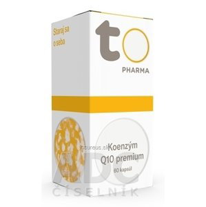 TOTO Pharma s.r.o. TOTO KOENZÝM Q10 Premium cps 1x60 ks