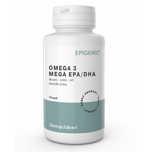 Epigemic Omega 3 MEGA EPA/DHA Epigemic®, kapsuly 83.8g