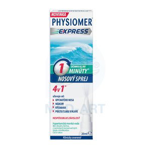 Meda Pharma S.p.A. PHYSIOMER EXPRESS hypertonický nosný sprej 1x20 ml 20 ml