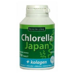 Health Link Chlorella Japan s kolagénom