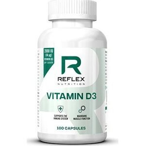Reflex Vitamín D3, 100 kapsúl