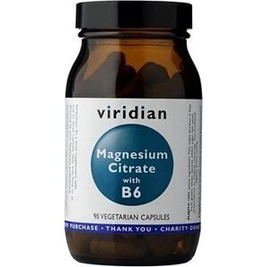 Viridian Magnesium Citrate with Vitamin B6 90 kapsúl