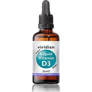 Viridian Liquid Vitamín D3 2000 iu 50 ml