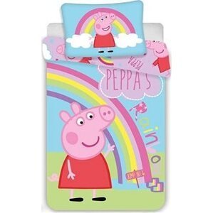 Peppa Pig, bavlna, 100 × 135, 40 × 60 cm