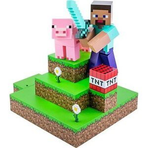 Minecraft – Steve – lampa
