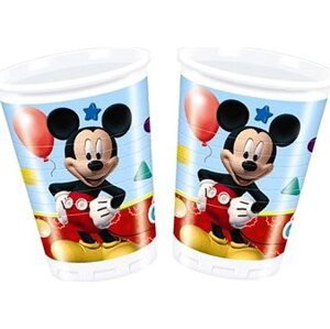 Poháriky myšiak Mickey Mouse – 200 ml – 8 ks